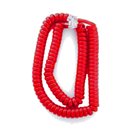 Fanvil-Curly Cord - X Series RED